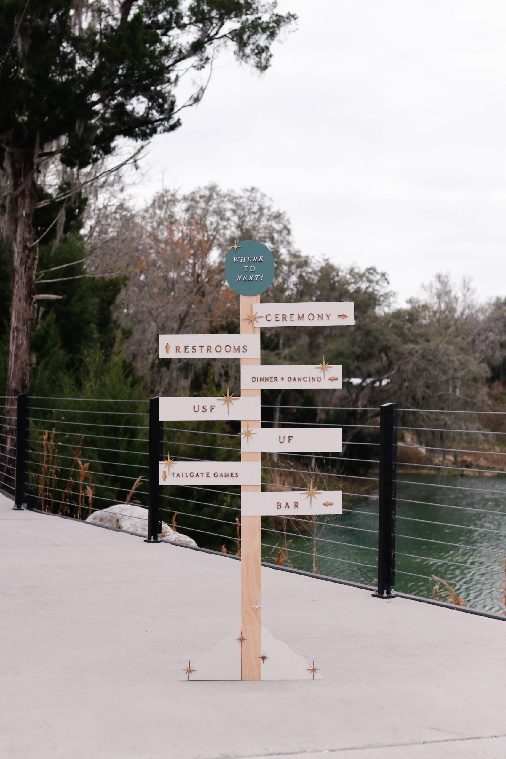 Directional sign