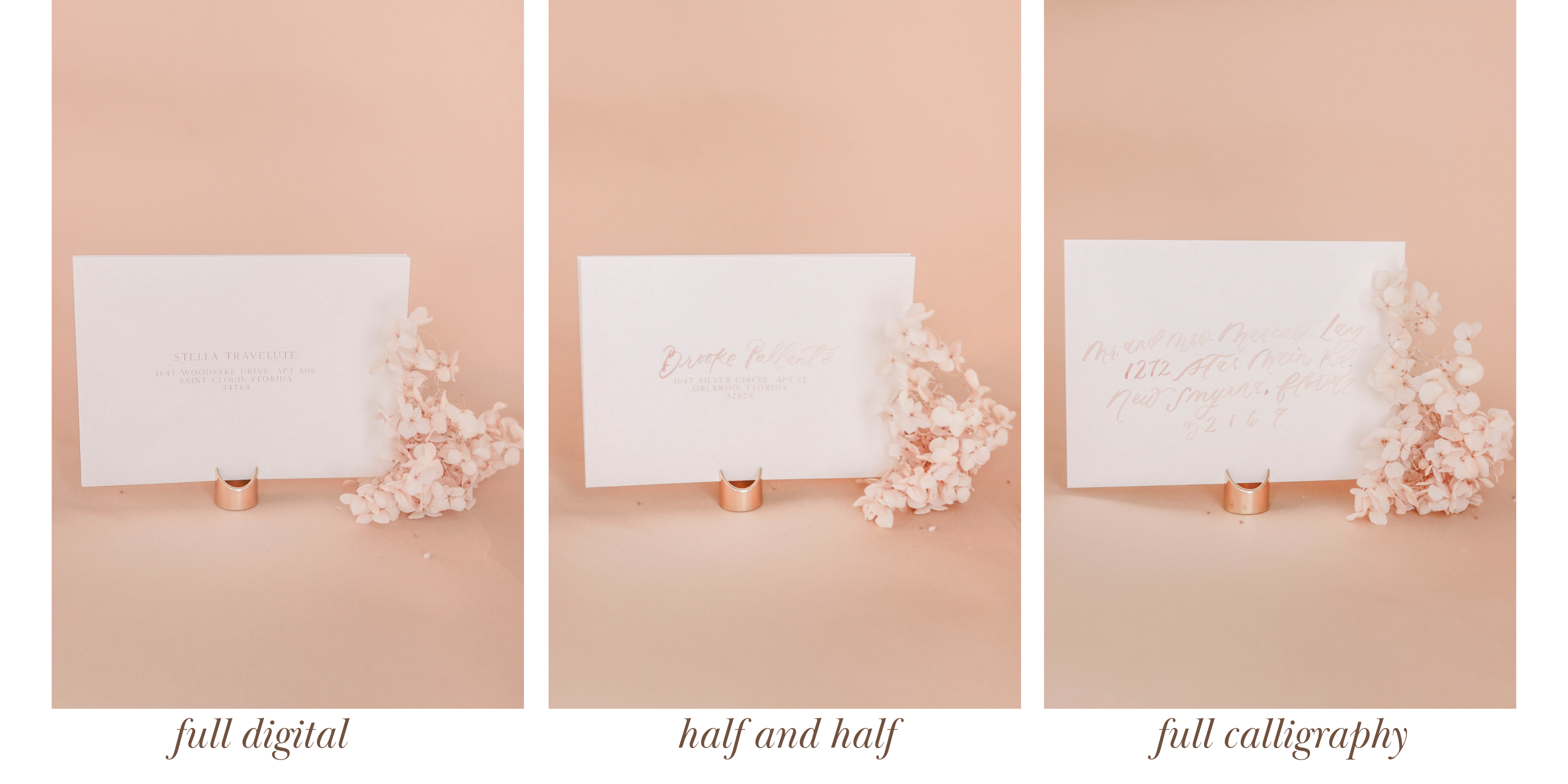 envelope addressing styles for wedding invitations